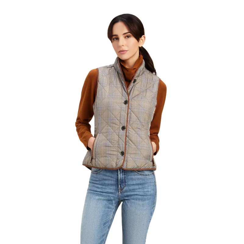 Image of ARIAT Womens sleeveless down jacket Ariat Woodside 2.0 Multicolore Female XS