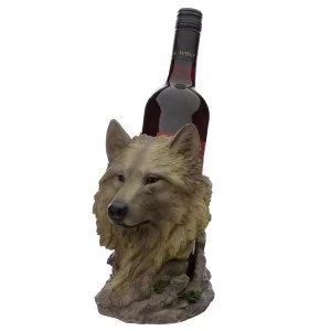 Image of Protector of the North Midnight Dreamer Wolf Bottle Holder