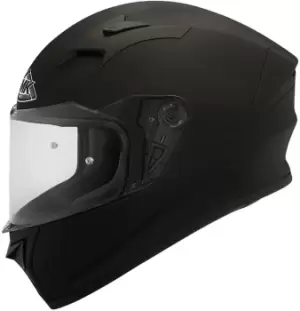 Image of SMK Stellar Motorcycle Helmet, black, Size XL, black, Size XL