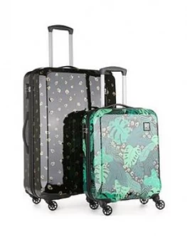 Image of Revelation By Antler Jungle Bundle 2Pcs Set Luggage Suitcases