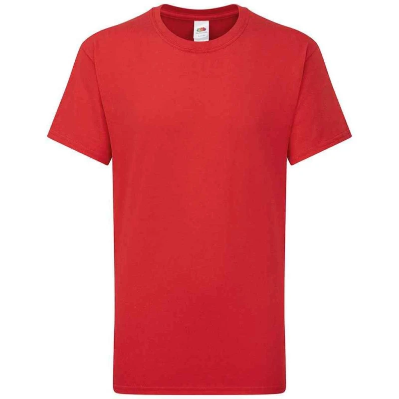 Image of Fruit Of The Loom Iconic 195 boys's in Red