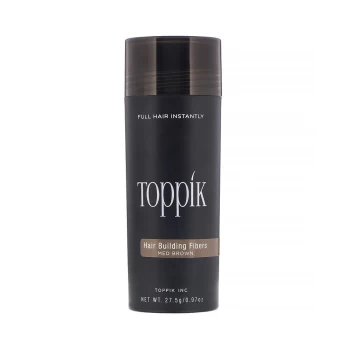 Image of (MEDIUM BROWN) Toppik Hair Building Fibres Hair Fibres For Thinning Hair