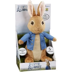 Image of Peter Rabbit Talking Plush Toy