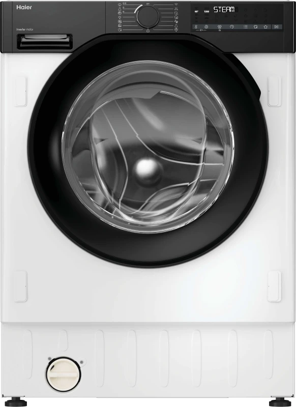 Image of Haier Series 6 BHA6SD696M6DB980 WiFi Connected Integrated 9Kg / 6Kg Washer Dryer with 1600 rpm - White - D Rated [Wash&Dry], A Rated [Wash Only]