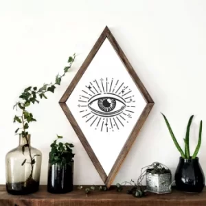 Image of CZM009 Multicolor Decorative Framed MDF Painting