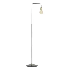 Image of Juka Black Floor Lamp 1x E27
