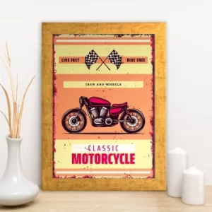 Image of AC109087140881 Multicolor Decorative Framed MDF Painting