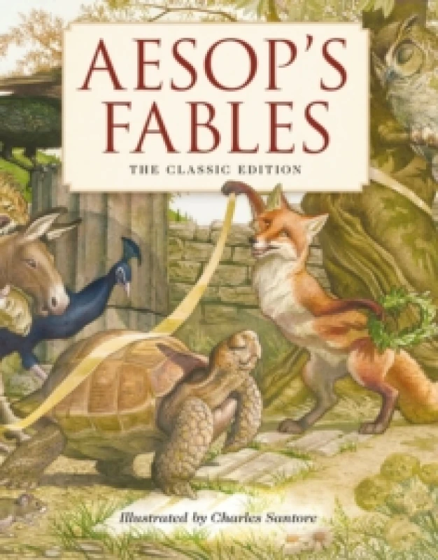 Image of Aesop Aesop's Fables Hardcover Book Multi unisex