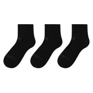 Image of New Balance 3 Pack Ankle Socks - Black