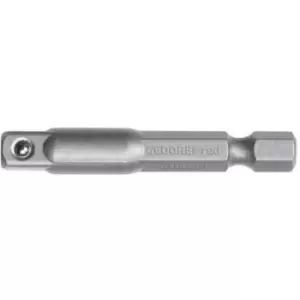Image of Gedore RED 3300150 Drive Adapter 1/4 4 kt x 1/4 hexagonal L. 50 mm