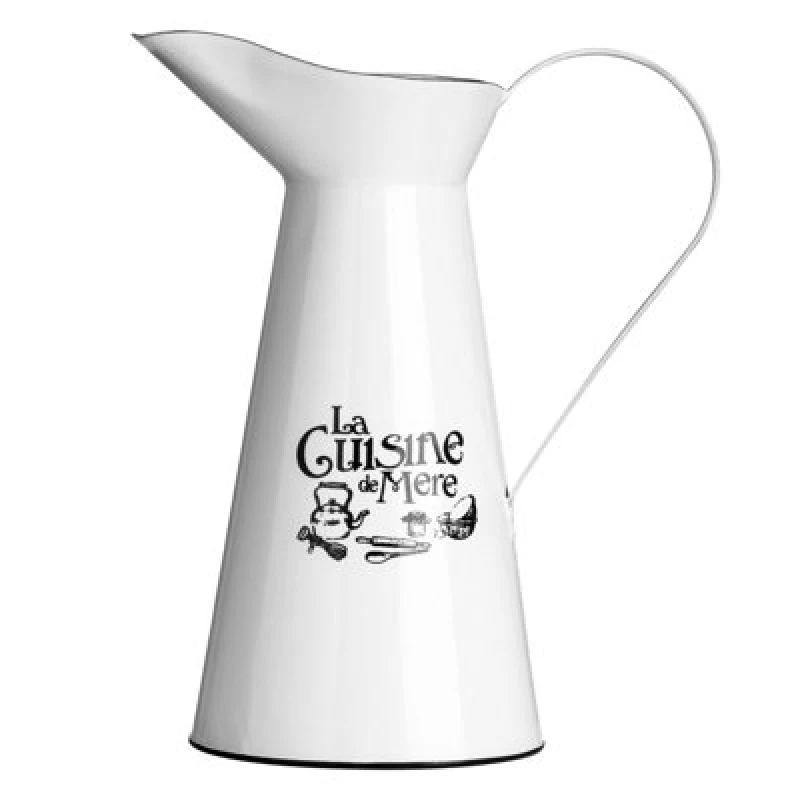Image of Premier Housewares La Cuisine De Mere Pitcher White
