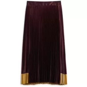 Image of Ted Baker Glaycie Midi Skirt - Red