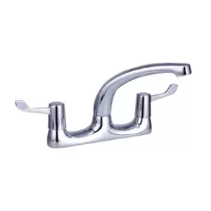 Image of Nelson Chrome Two Hole Kitchen Mixer Tap