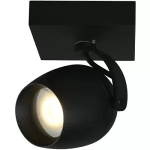 Image of Lucide Lighting - Lucide preston - Ceiling Spotlight Bathroom - 1xGU10 - IP44 - Black
