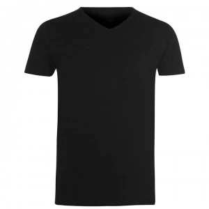 Image of 883 Police V Neck Underwear T-Shirt - Black