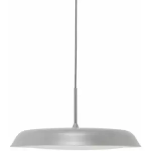 Image of Nordlux Piso Integrated Pendant Ceiling Light Grey, 2200-2700K