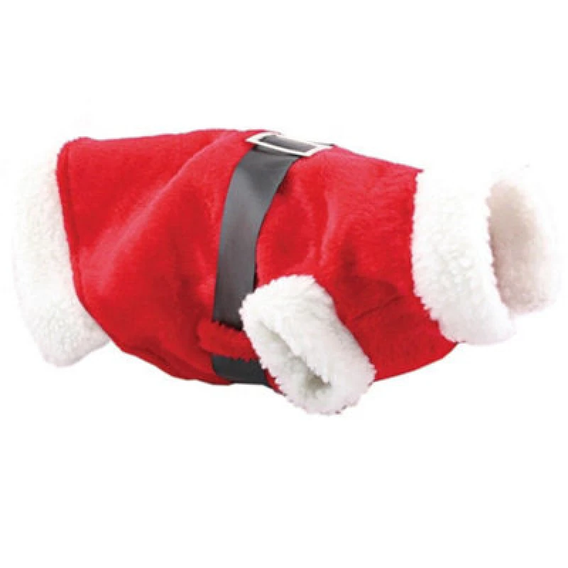Image of Shatchi Small Cute Puppy Dog Cat Santa Suit Xmas Christmas Outfut Costume Pet Gift