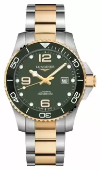 Image of LONGINES L37823067 HydroConquest Automatic 43mm Two Tone Watch