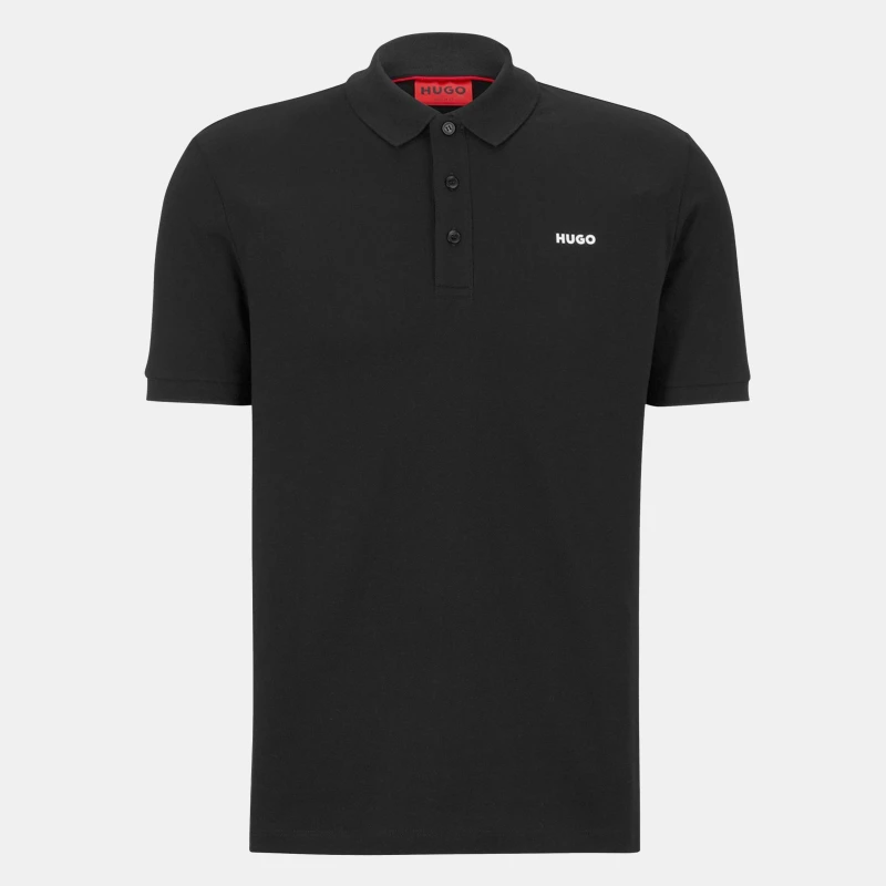 Image of Hugo Donos Polo Shirt Mens Black male X Small