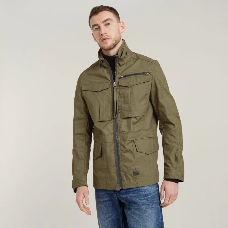 Image of G Star Mens Rovic Field Jacket Olive male Small