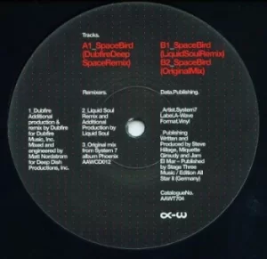 Image of Space Bird by System 7 Vinyl Album