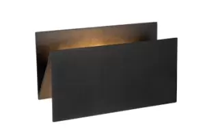 Image of Swindon Modern Wall light Outdoor - LED - 1x16W 2700K - IP54 - Black