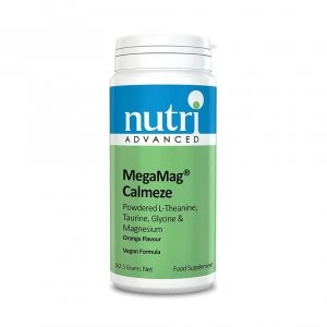 Image of Nutri Advanced Megamag Calmeze Orange Flavour Magnesium Formula Food Supplement