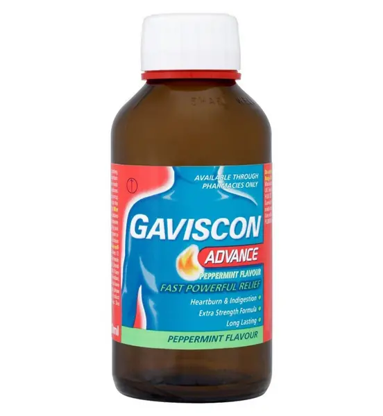 Image of Gaviscon Advance Peppermint Flavour Liquid 300ml