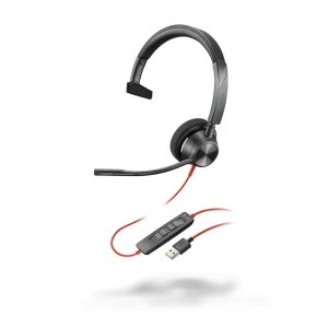 Image of Poly Blackwire 3310 USB-A UC Monaural Headset
