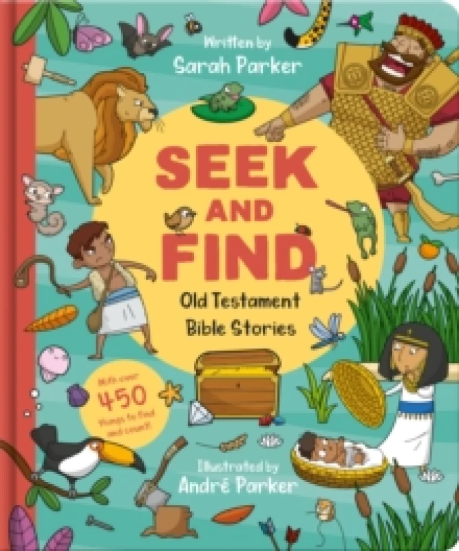 Image of Sarah Parker Seek and Find: Old Testament Bible Stories Book Multi unisex