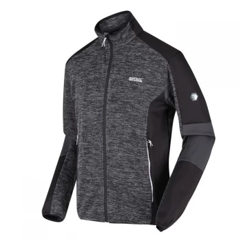 Image of Regatta Coladane Full Zip Fleece - Ash/Black