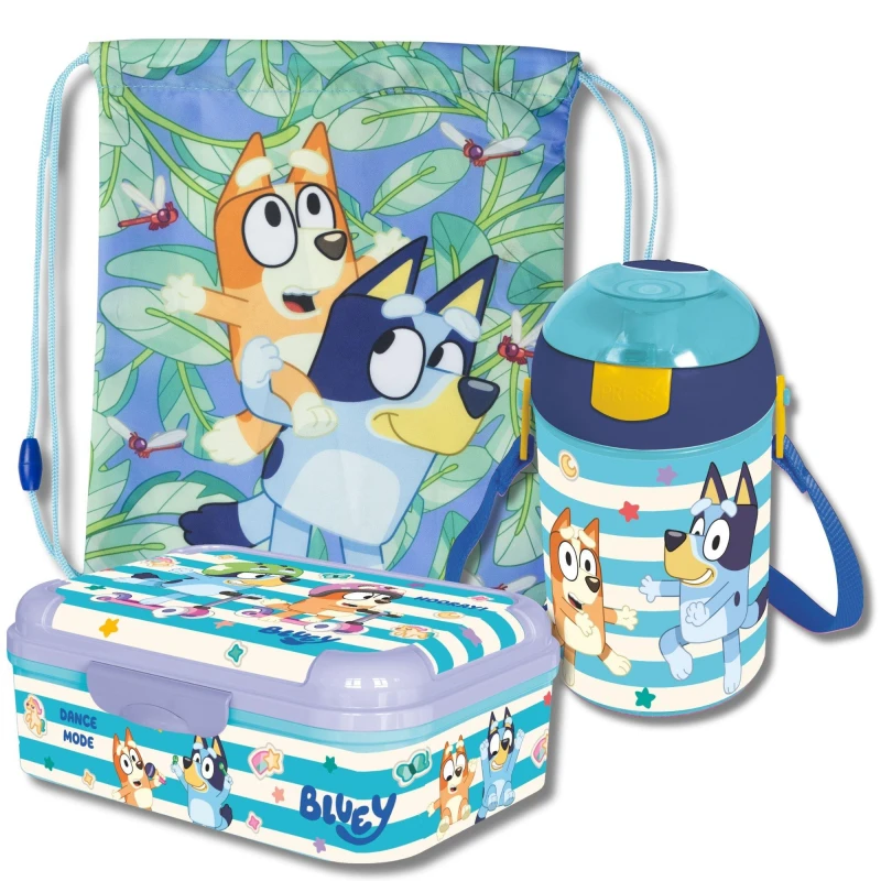 Image of Bluey Packed Lunch Set, Multi 97239