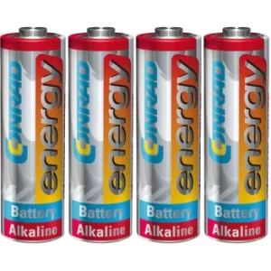 Image of Conrad Energy 658023 Extreme Power Alkaline AA Battery x4