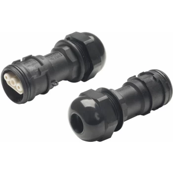 Image of 1851A1021S0301 Aqua-safe In-line Waterproof 3 Pole Male Housing Socket - Elkay