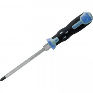 Image of Bahco Tekno+ Strike Through Shank Pozi Screwdriver PZ3 150mm