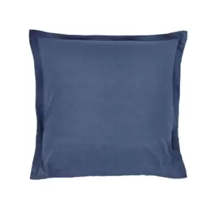 Image of Bedeck of Belfast Rare Earth Ren Pair of Square Oxford Pillowcases, Indigo