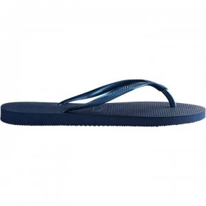 Image of Havaianas Havaianas Slim Flip Flops - Navy