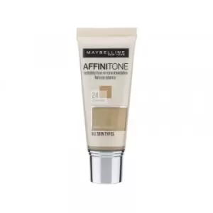 Image of Maybelline Affinitone Hydrating Tone-on-Tone Foundation 24 Golden Beige