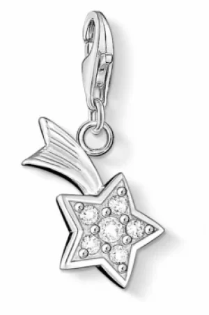 Image of Ladies Thomas Sabo Sterling Silver Charm Club Shooting Star Charm 0621-051-14