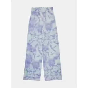 Image of Skinny Dip Wide Leg Trousers - Blue