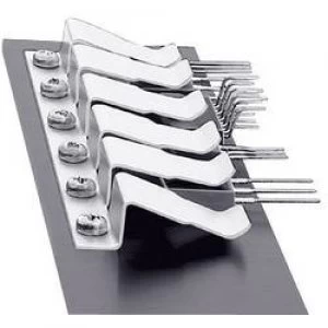 Image of Transistor bracket double Fischer Elektronik THFM 2 Suitable for TO 218 TO