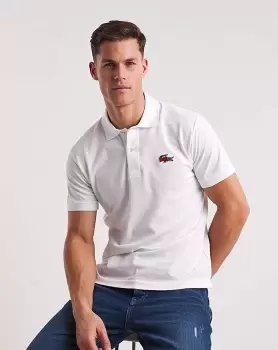 Image of Lacoste X Netflix Money Heist Croc Polo