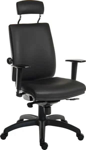 Image of Ergo Plus PU Operator Chair With Headrest