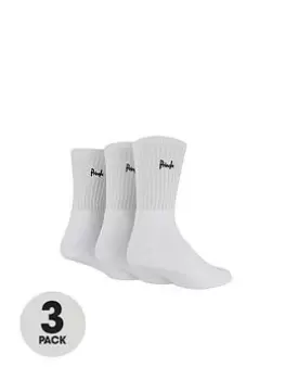 Image of Pringle 3Pk Sport Sock Socks - White