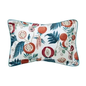 Image of Sanderson Jackfruit Oxford Pillowcase, Indigo