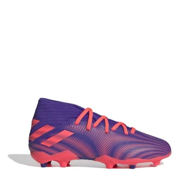 Image of adidas Nemeziz .3 Childrens FG Football Boots - Purple