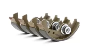 Image of BREMBO Brake Shoes ESSENTIAL LINE S 23 501 Brake Shoe Set,Brake Lining FIAT,SEAT,LANCIA,Seicento / 600 Schragheck (187_),Panda Schragheck (141_)