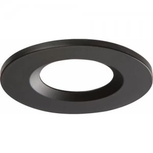 Image of KnightsBridge Traditional IP65 Round Fire Rated Bezels for FireKnight - Black
