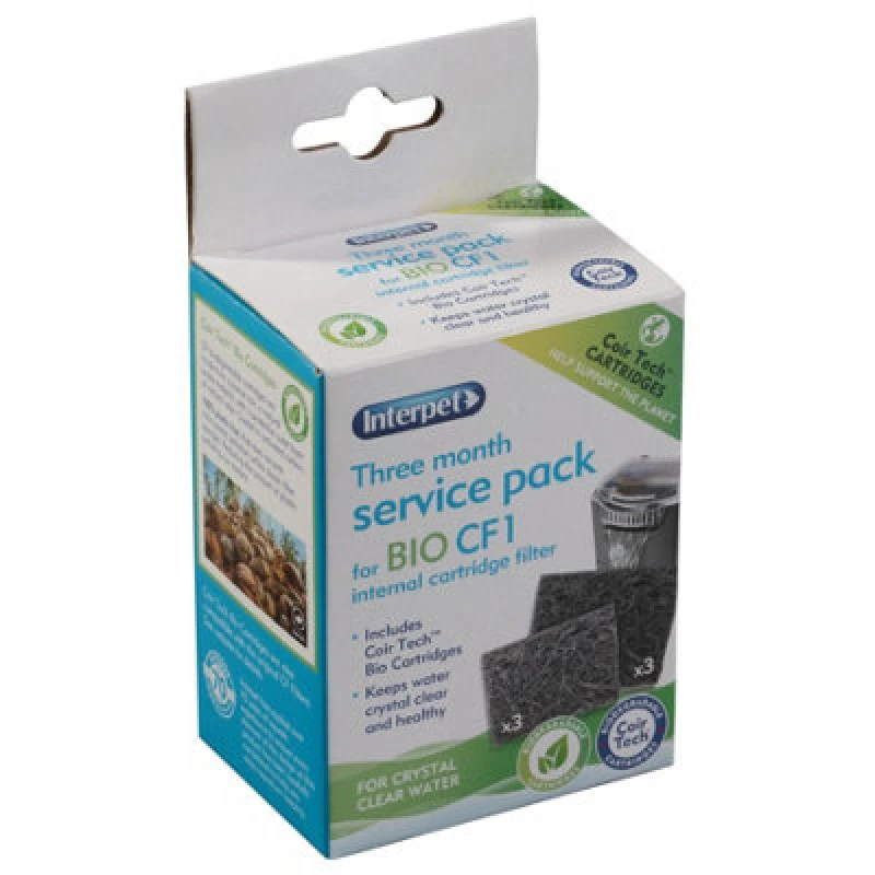 Image of Interpet 3 Month Service Pack For Internal Cartridge Filter, Cf1