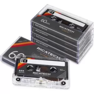 Image of CT60 Blank Cassette Tapes Set Of 5